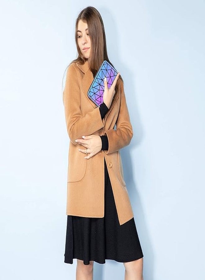 PREYANSH MART محفظة بريانش مارت الأنيقة ثلاثية الأبعاد للنساء والفتيات | حقيبة يد عصرية بسحاب | حقيبة يد واسعة للاستخدام اليومي والتسوق والجامعة | محفظة خفيفة الوزن من جلد البولي يوريثان - Image 4